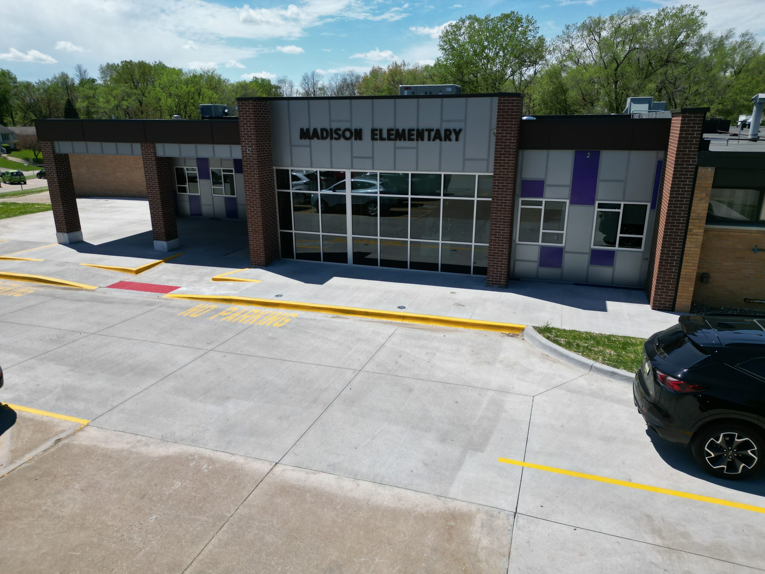 MCSD Construction Projects 2023-2024; Madison Elementary Secure Entrance Addition